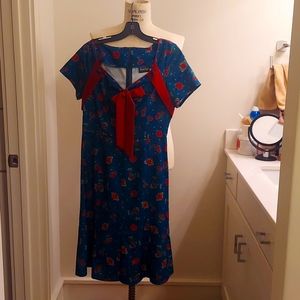 Voodoo vixen pinup dress